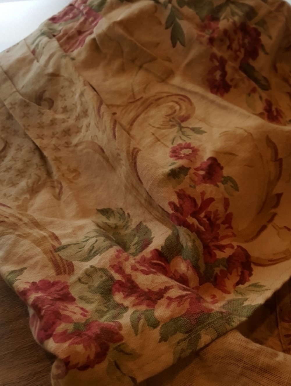NEW! Vintage Ralph Lauren King Bedskirt
